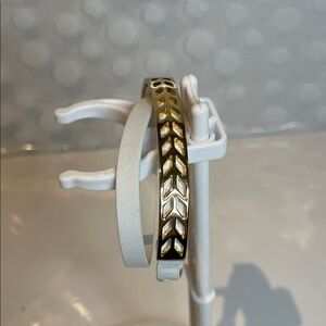 Stella and Dot White Bracelet Wrap